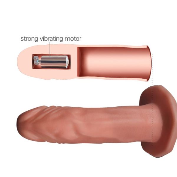 Arnés Unisex Pene Hueco con Vibración - imagen 7