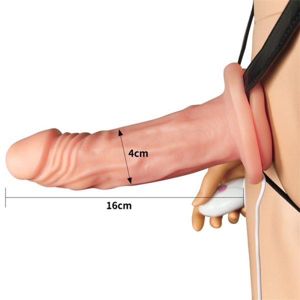 Arnés Unisex Pene Hueco con Vibración - imagen 8