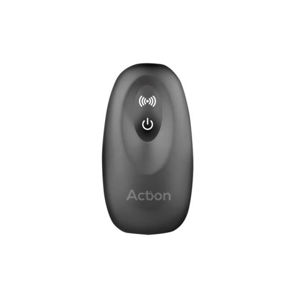 Asher Plug Anal con Control Remoto USB Magnético Negro - imagen 2