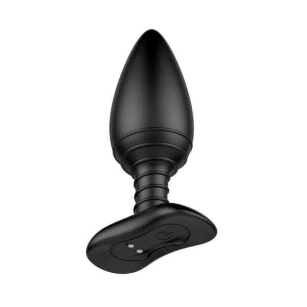 Asher Plug Anal con Control Remoto USB Magnético Negro - imagen 6