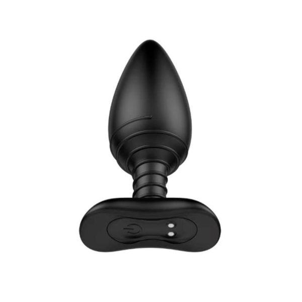 Asher Plug Anal con Control Remoto USB Magnético Negro - imagen 8