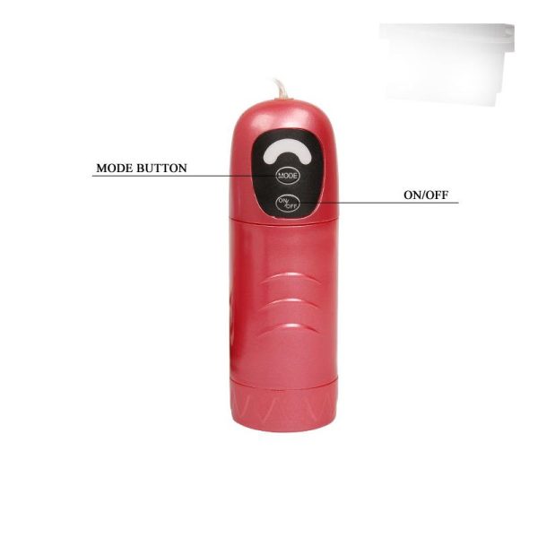 Baile Arnés con Dildo Vibrador Rosa 18 cm - imagen 9