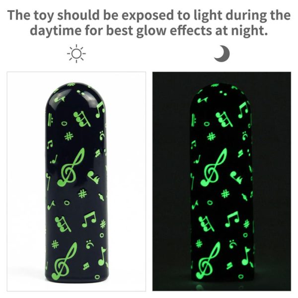 Bala Vibradora Brilla en la Oscuridad Glow-in-the-dark - imagen 2