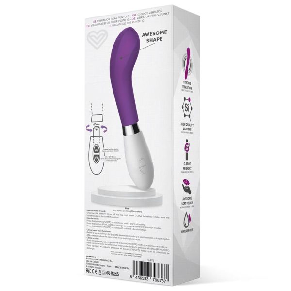 Benty Vibrador Silicona Púrpura - imagen 4