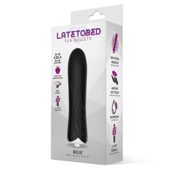 Bilie Bala Vibradora Easy Quick Silicona Negro - imagen 5