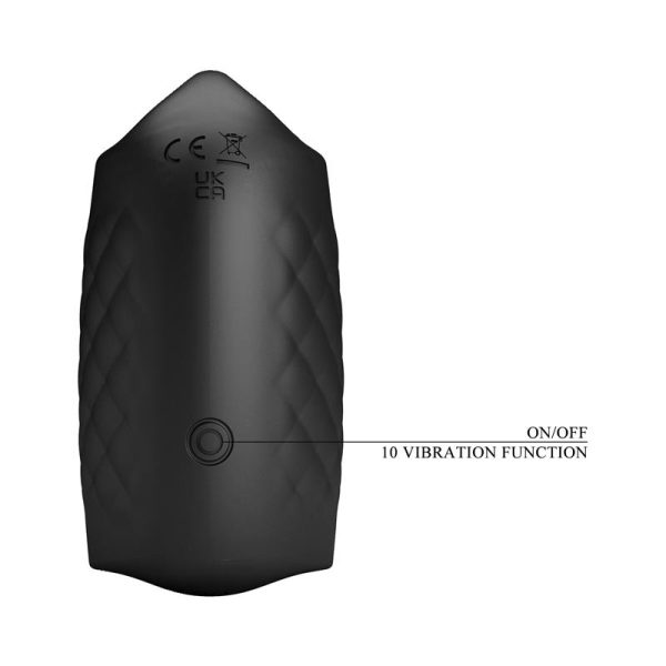 Black Glans Trainer Masturbador Manual con Vibración - imagen 10