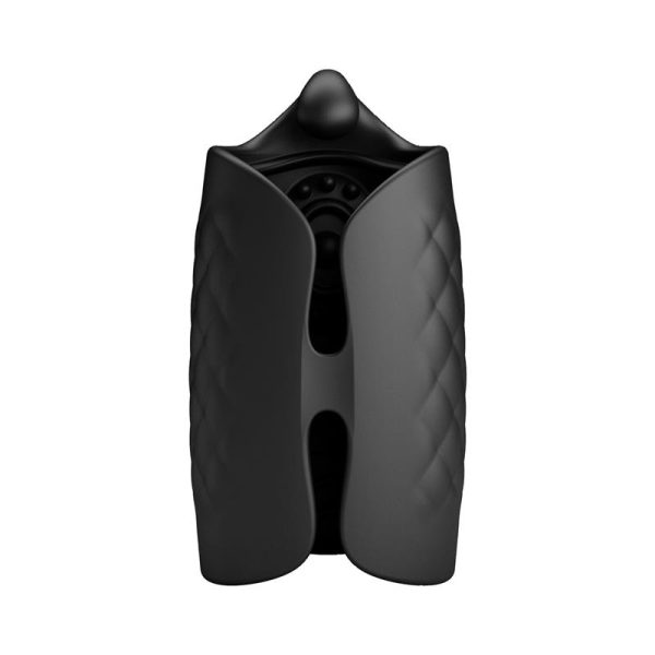 Black Glans Trainer Masturbador Manual con Vibración - imagen 3