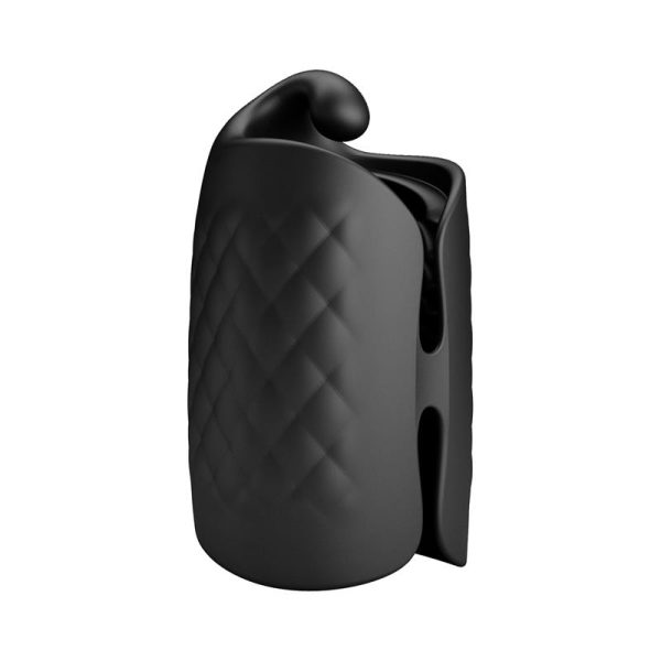 Black Glans Trainer Masturbador Manual con Vibración - imagen 6