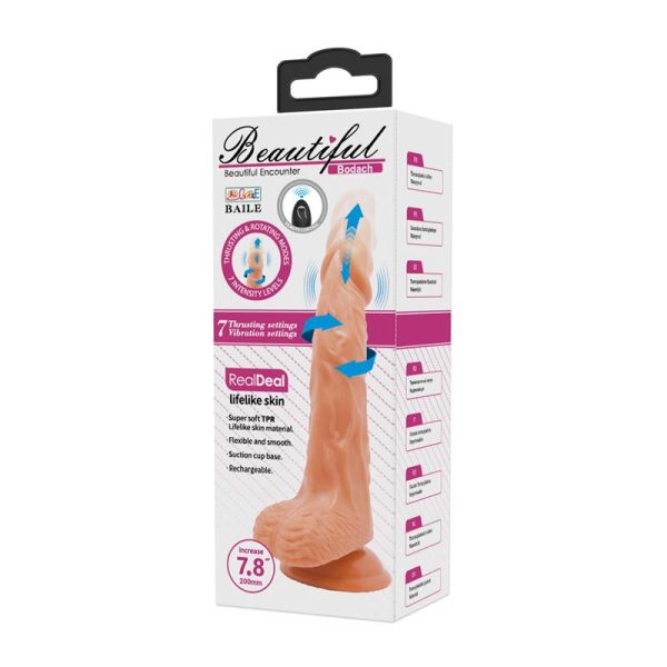 Bodach Dildo con Vibración, Rotación y Thrusting - imagen 10