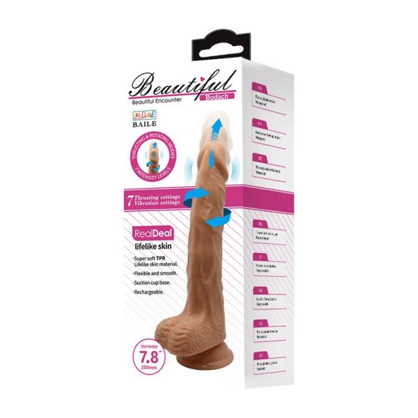 Bodach Vibrador con Thrusting y Rotación USB - imagen 3