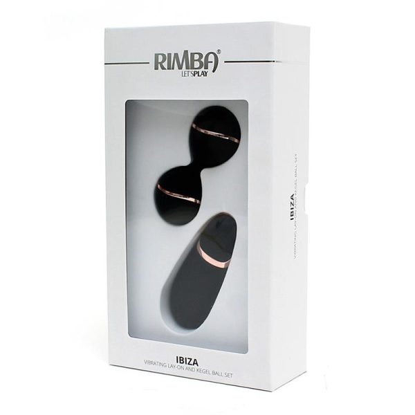 Bolas Kegel con Control Remoto y Estimulador Ibiza Negro - imagen 2