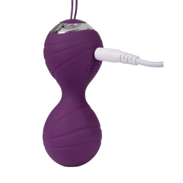 Bolas Kegel con Vibración con Control Remorto Cannes Purpura - imagen 5