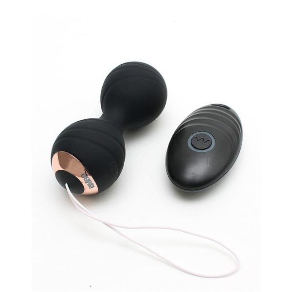 Bolas Kegel con Vibración y Control Remoto Cannes Negro - imagen 2