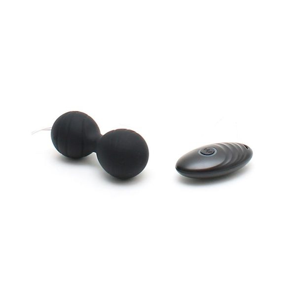 Bolas Kegel con Vibración y Control Remoto Cannes Negro - imagen 4
