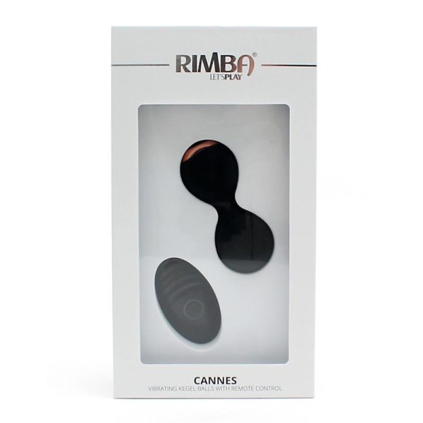 Bolas Kegel con Vibración y Control Remoto Cannes Negro - imagen 5