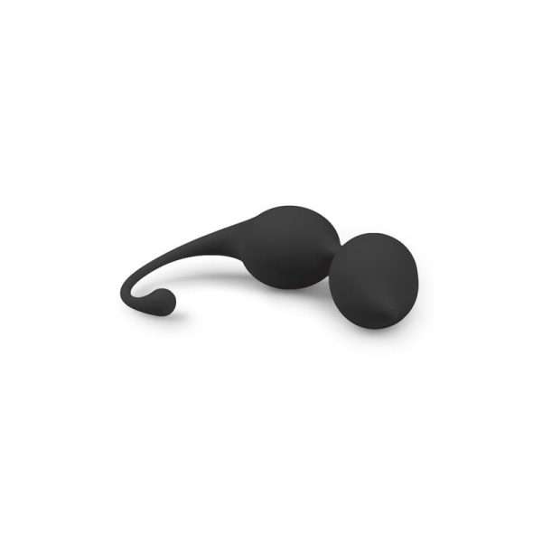 Bolas Vaginales Curvadas Silicona - Negras - imagen 2