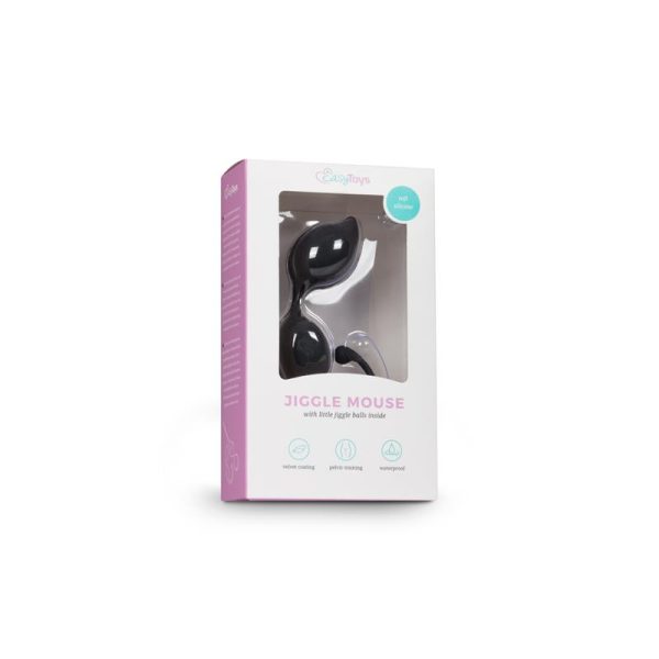 Bolas Vaginales Curvadas Silicona - Negras - imagen 4