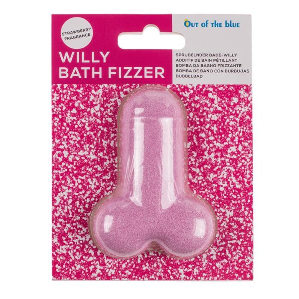 Bomba de Baño Forma de Pene Olor Fresa - imagen 4