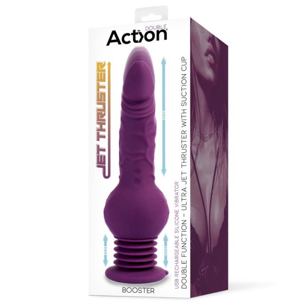 Booster Vibrador con Thrusting Ultra Jet Thruster con Potente Ventosa - imagen 8