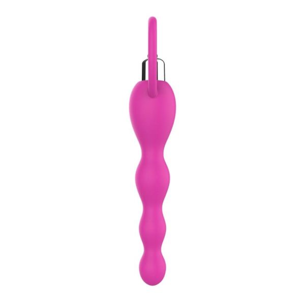Cadena Anal con Vibración Rosa - imagen 3