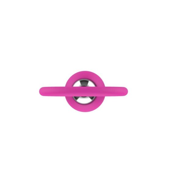 Cadena Anal con Vibración Rosa - imagen 6