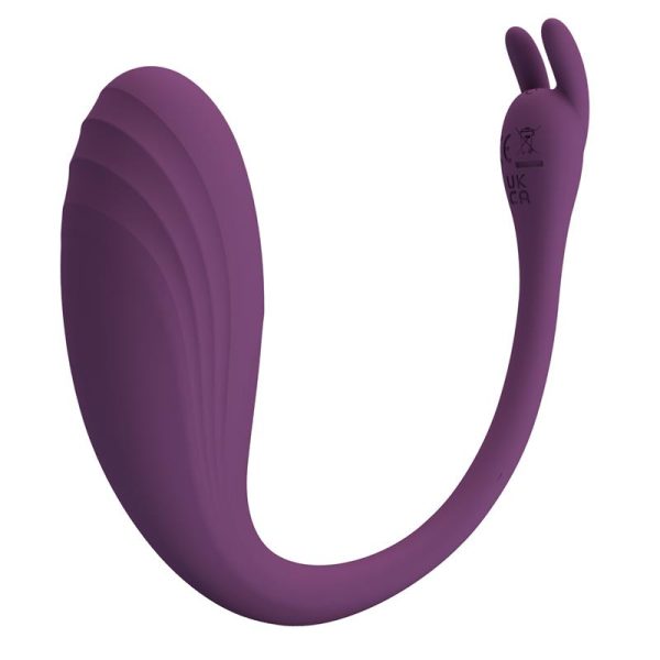Catalina Huevo Vibrador con APP Púrpura - imagen 14