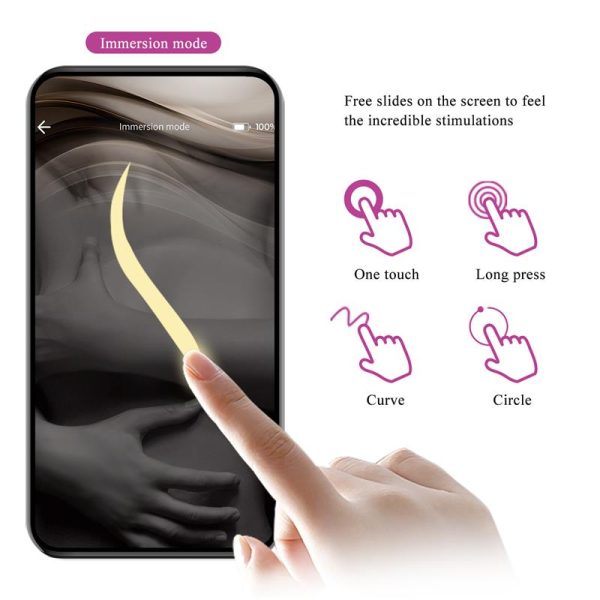 Catalina Huevo Vibrador con APP Rosa - imagen 6