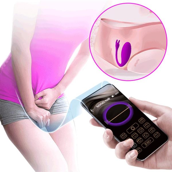 Catalina Huevo Vibrador con APP Rosa - imagen 8