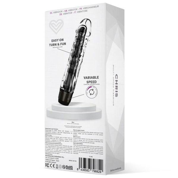 Chris Vibrador Multi Velocidad Negro - imagen 3