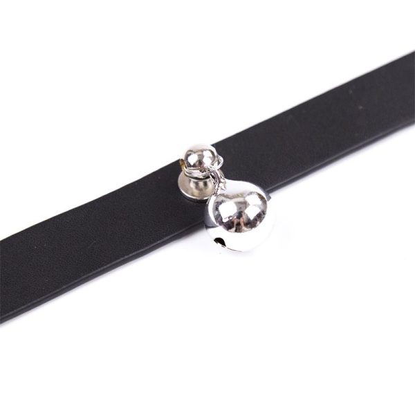 Collar con Cascabel Ajustable 43 cm Negro - imagen 6