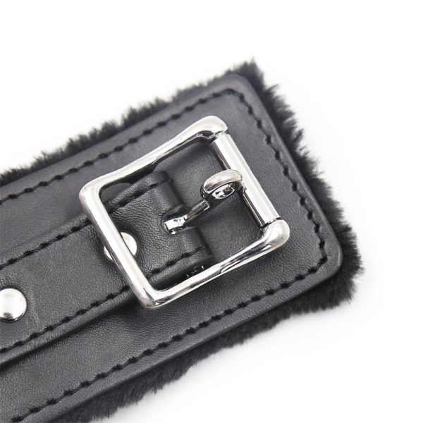 Collar con Correa de Metal Negro - imagen 4