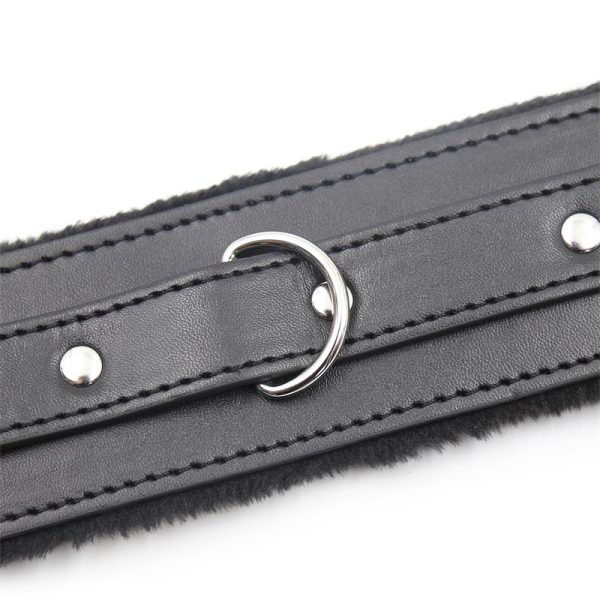 Collar con Correa de Metal Negro - imagen 5