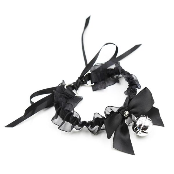 Collar con Lazo, Cascabel y Encaje - imagen 2