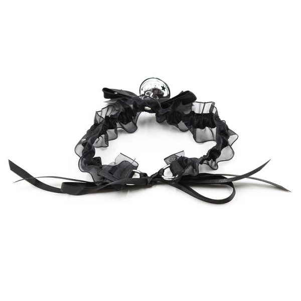 Collar con Lazo, Cascabel y Encaje - imagen 6