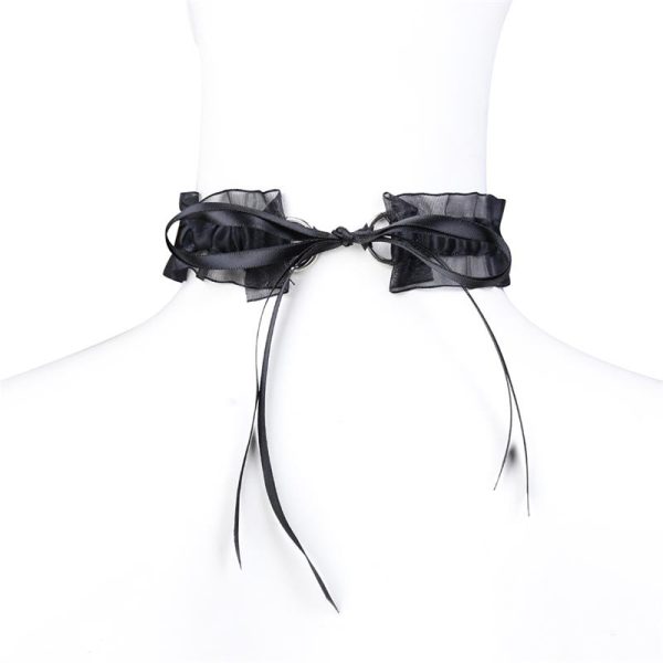 Collar con Lazo, Cascabel y Encaje - imagen 8
