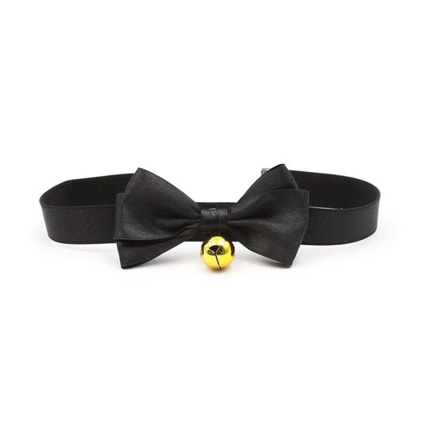 Collar con Lazo y Cascabel 36 cm Negro L - imagen 3