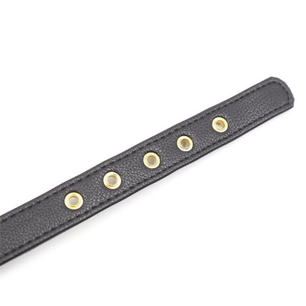 Collar con Lazo y Cascabel 44 cm Negro/Rojo - imagen 3