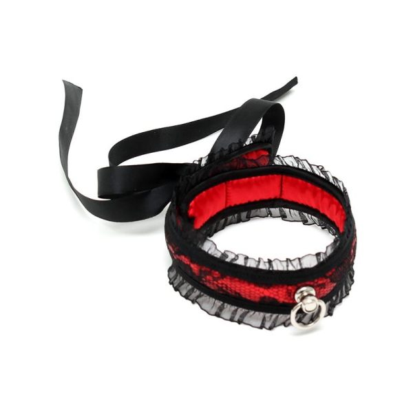 Collar de Saten Rojo - imagen 3