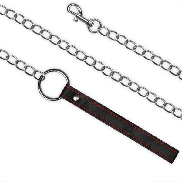 Collar y Correa  Bondage Negro - imagen 7