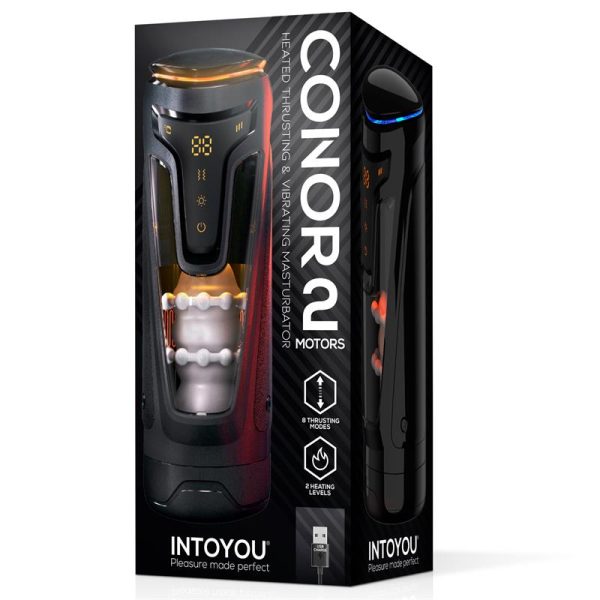 Conor Masturbador Masculino con Thrusting, Vibración y Calor - imagen 11
