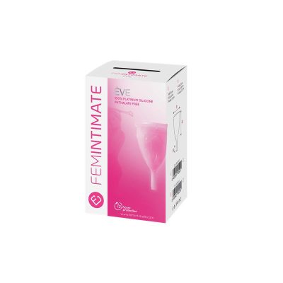 Copa Menstrual Ève Rosa Talla L Silicona Platino