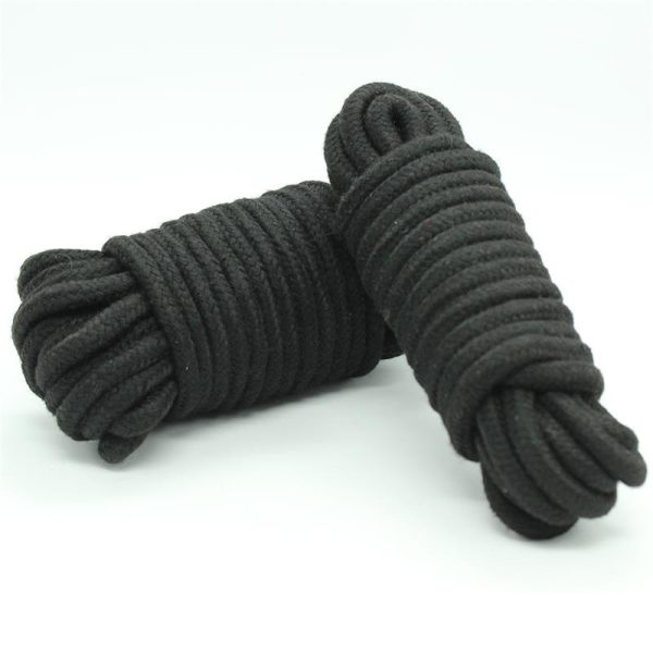 Cuerda Bondage de Algodón 10 Metros Negro - imagen 3