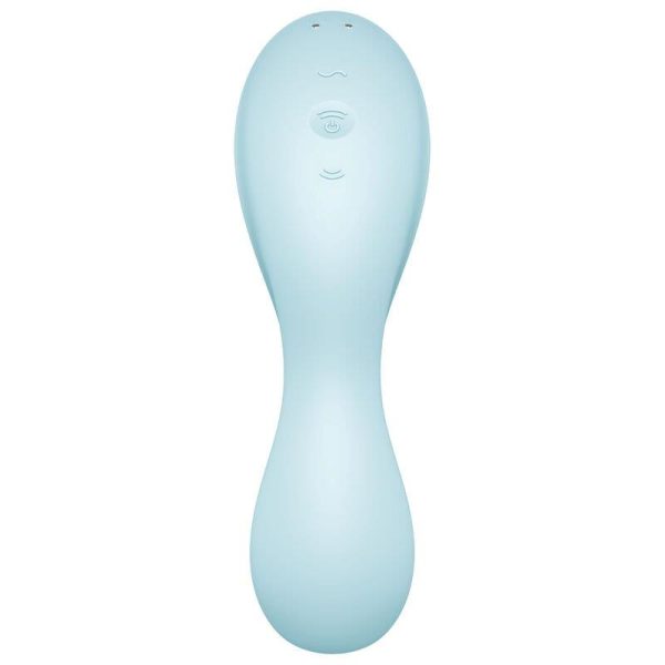 Curvy Trinity 5 con APP Satisfyer Connect Azul - imagen 2