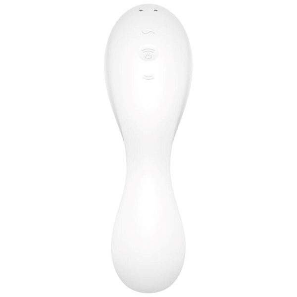 Curvy Trinity 5 con APP Satisfyer Connect Blanco - imagen 2
