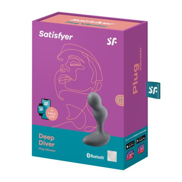 Deep Diver Plug Anal con Vibración APP Satisfyer Connect - imagen 6