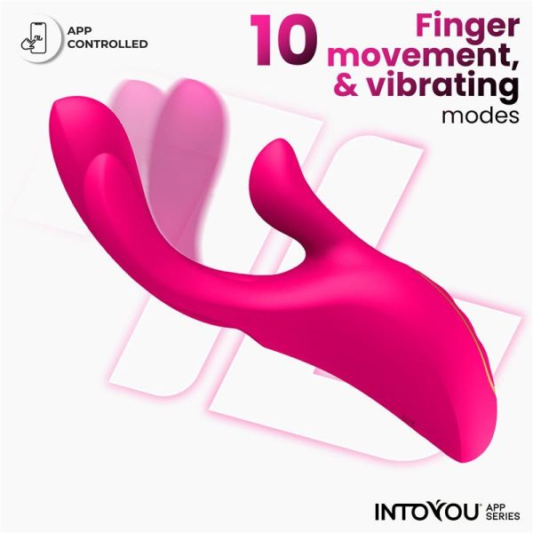 Derek Vibrador con Movimiento Finger 3 Motores y APP - imagen 2