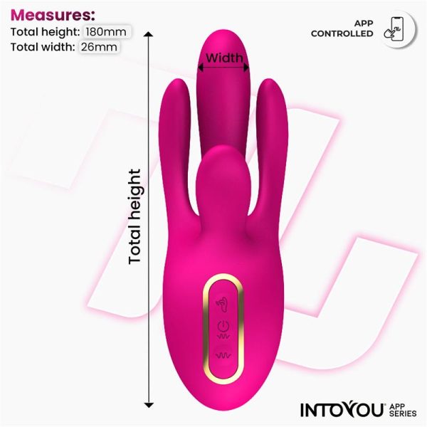 Derek Vibrador con Movimiento Finger 3 Motores y APP - imagen 4