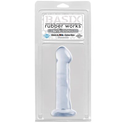 Basix Rubber Works 16,51 cm Verga con Ventosa - Color Claro