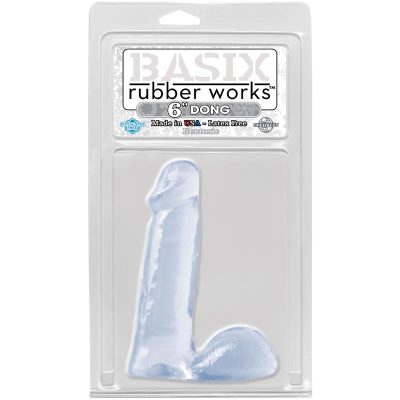 Basix Rubber Works 19,05 cm Pene Transparente