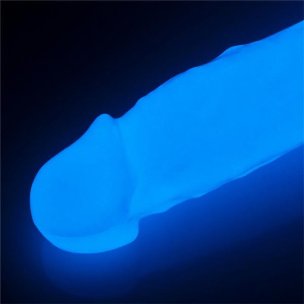 Dildo 8.5 Lumino Luz Azul - imagen 11